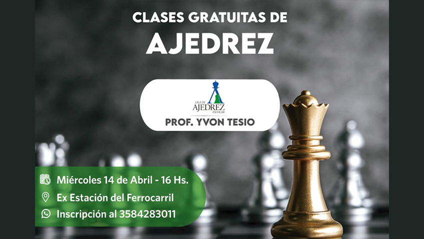 Clases gratuitas de ajedrez